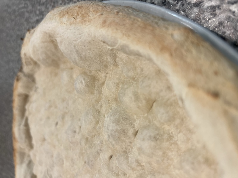 Disco pizza precotto artigianale